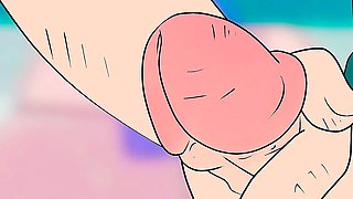 Alya Fainted on Purpose When She Saw the Old Man's Naked Cock! a Parody of a Hentai Cartoon!