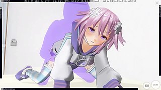 Hentai 3d And 3d Hentai - Creampie Neptunia In The Ass