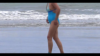 My Hairy Wife After the Beach Goes to the Apartment to Masturbate From How Excited the Men She Saw in Thong Put on Her - Ardient