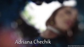Adriana Chechik Double Anal Creampie! Watch Her Play Pong With Balls In ASS. - Exclusive Scene - JulesJordan