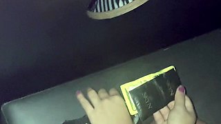 Actual amateurs filming themselves having group sex