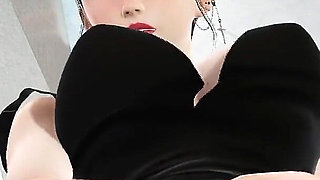 Filming Hot Teen Masturbation - Yayoi Couldn't Withstand and Brought Her Hot Pussy to Orgasm with Only Tongue 3D Porn Animation