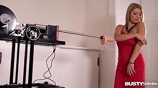 Busty Czech Vs fuck Machine