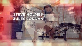 Exotic Honey Paisley Paige Handles Two Cocks Like A Boss - Exclusive Scene - JulesJordan