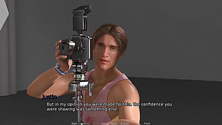 New Neighborhood - V0.4 - Violet Wore Lingerie and Did Sexy Poses