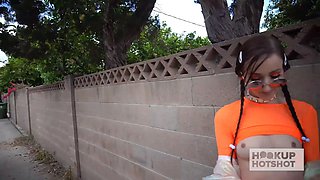 Petite Carmen Rae Is Addicted To Bryan Gozzling's Hardcore Fucking