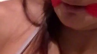 Busty Indian Bikini Babe Bound and Gagged in the Bathtub