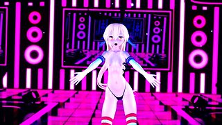 Awesome hentai anal sex with stunning excited nurse