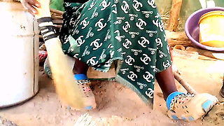 In my village kitchen
