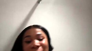 Lustful ebony MILF solo exciting movie