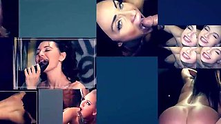 Slurpy Blowjobs At The Gloryhole By Hot Busty Blonde