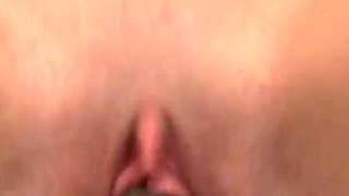 Sweet Babe with Small Tits Is Pleasuring Black Guy's Hard Cock