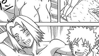 Tsunade X Naruto Comics - Sex in the Jungle I by Misskitty2k