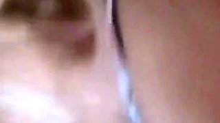 I Love Sucking My Stepson's Cock and Having Him Cum on My Face and Mouth, Delicious