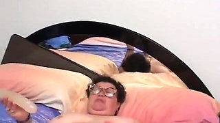 Old italian woman plays with a dildo dreaming a young cock