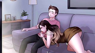 Live waifu, total drama harem, house chores