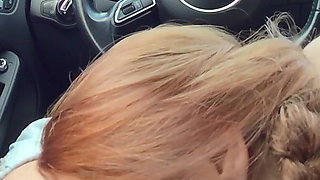 Deep Blowjob in My Car with Safira Yakkuza