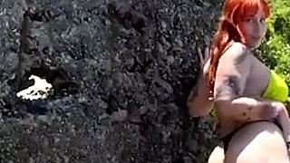 Redhead and Brunette Got Turned on at the Beach and Secretly Gave Each Other Oral Sex