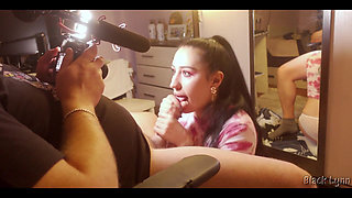 Bts - Vape and Blowjob From Stunning Cocksucker Black Lynn