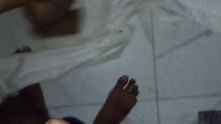 Beautiful hot girl sex in private room with boyfriend