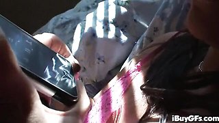 Sultry model at cocksucking clip
