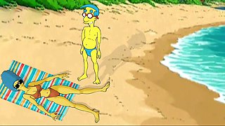 Married Housewife Fucks with Everyone. Compilation Animation.