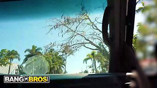 Bangbros - bombshell ada lyn gets picked up, paid, and nailed by sheem for a insane bus adventure