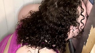 Glory Hole Blowjobs and Brunettes