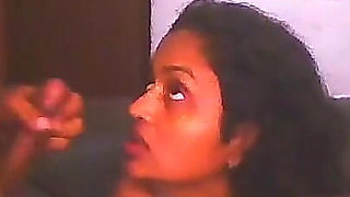 My Stepmom Was Watching a Movie and I Made Her Blow My Cock