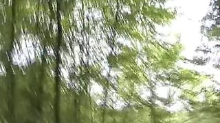 Amateur German Babes Sucking One Dick Outdoors