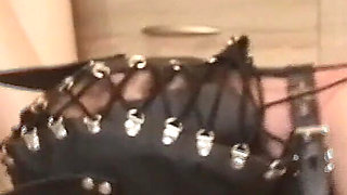 Lady Angela Male Submissive Worsips Red Pleaser High Heels