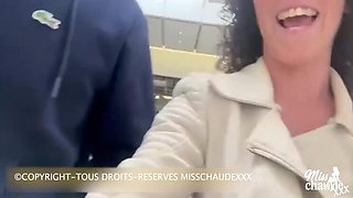 French Amateur Slut Gets Anal and Creampie in Hotel Room Fucking