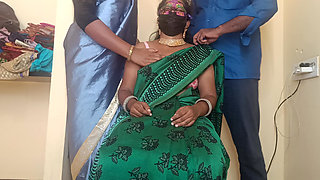 Office Staff with Sisters Shared Bed with Manager