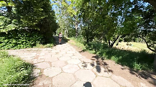 Fitness Girl wants to Fuck Hard after Flashing Tits Public