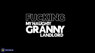 Lucky To Fuck My Skinny 68 Year Old Granny Landlord Eleanor In Her House When Her Husband Just Left