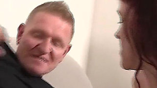 Hot Redhead Takes Two Cock and Fuck Hard
