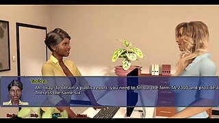 The office wife #7 - Dixon played with a bullet vibrator on stacy.