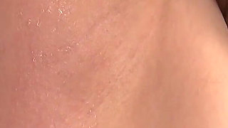 Amateur Natsumi Sniffs Her Dripping Armpit. Then She Licks Under Her Arm