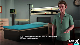 Treasure Of Nadia - Medical Worker Takes Cum On Face And Belly E1 #59