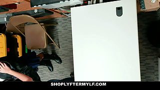 Adorable asian step-mother Christy Love fucks officer to get her asian teen daughter-in-law off of shoplifting charges