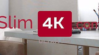 Nicole Murkovski - 4K - Flexible Babe Gets Fucked and Creampied