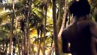 Public Flashing Of Big Natural Tits In The Moment Of Escape