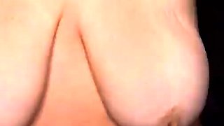 Great Big Boobs On Masturbating Redhead