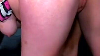 An oiled big ass Harmony Reigns banged in her wet pussy