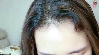 Great close up in japanese teen oral sex pov