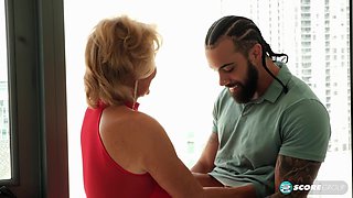 A 28 Yr Senior Plows 76 Yr Elderly Desiree Eden Rock-hard