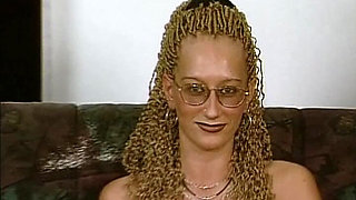 Two Stunning German Babes Sucking Cock Together in Threesome