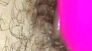 Wet Hairy Pussy Masturbating with Vibrator Close up Amateur Russian Model MILF Ginnagg