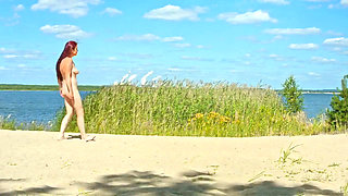 Naked on the Nude Beach