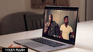 BLACKEDRAW Britney Gets DPed in Foursome